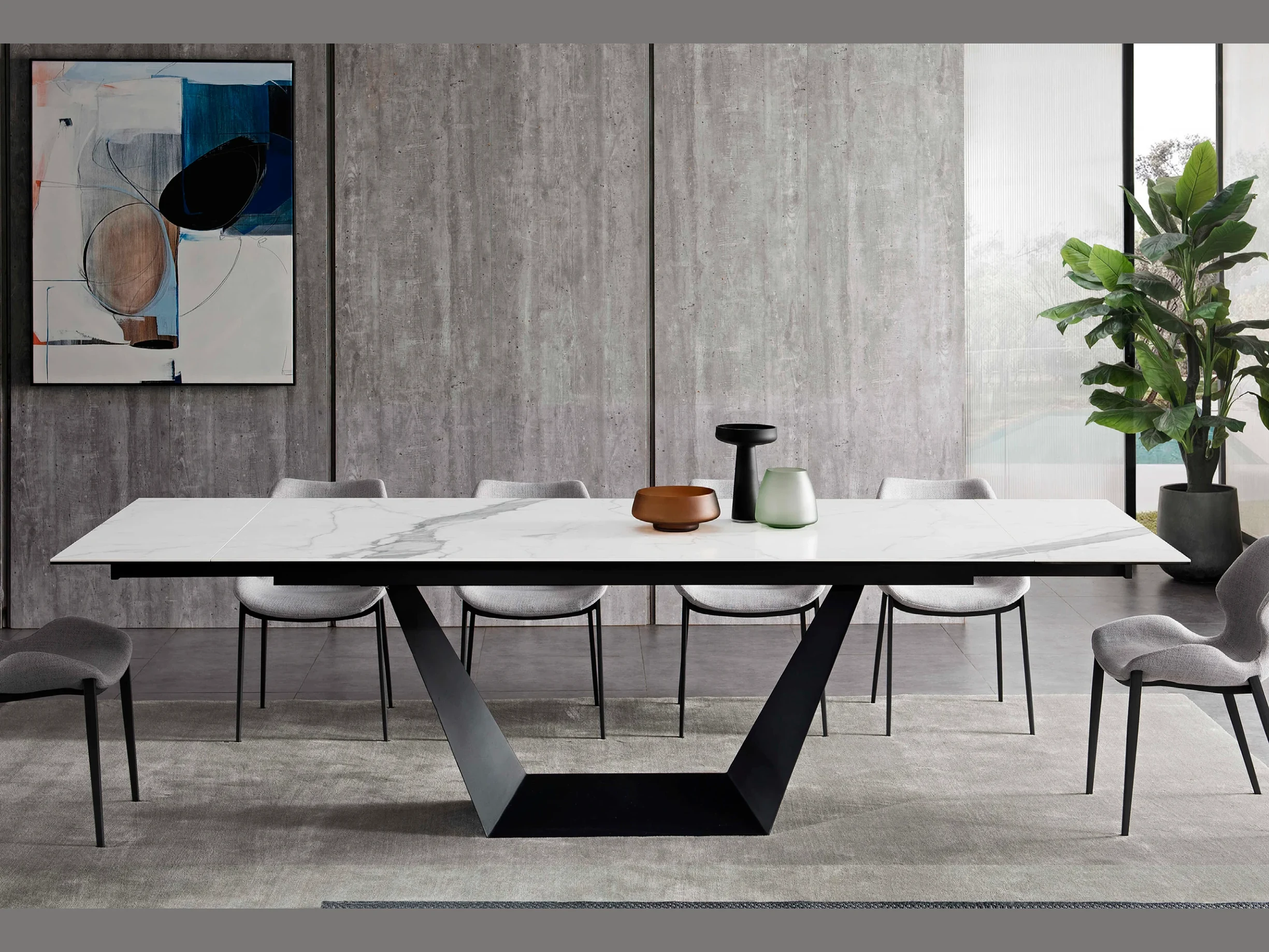 DT713 Dining Table Main