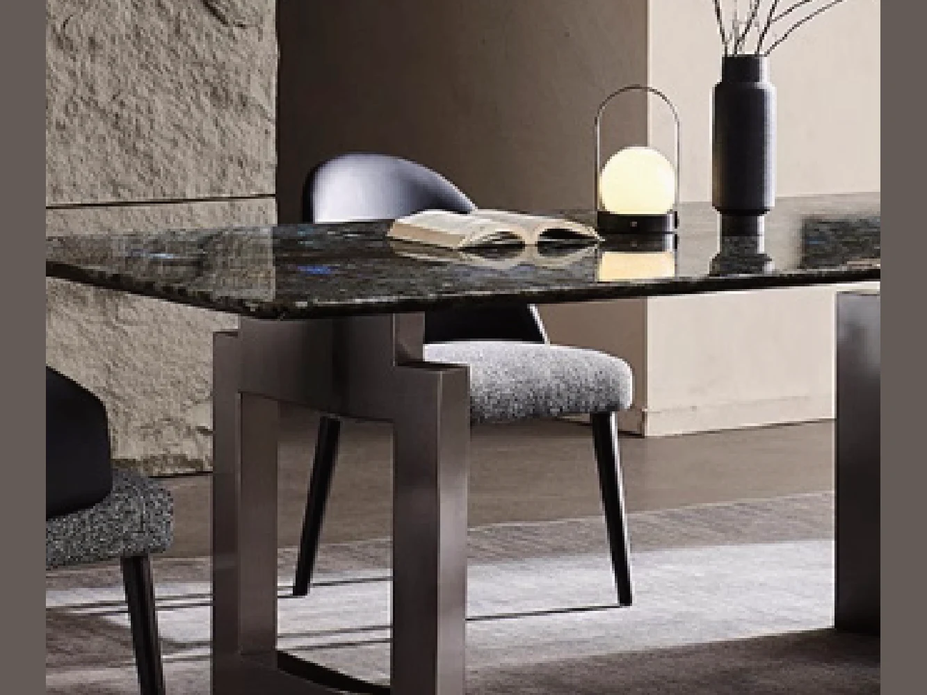 DT750 Dining Table detail thumbnail