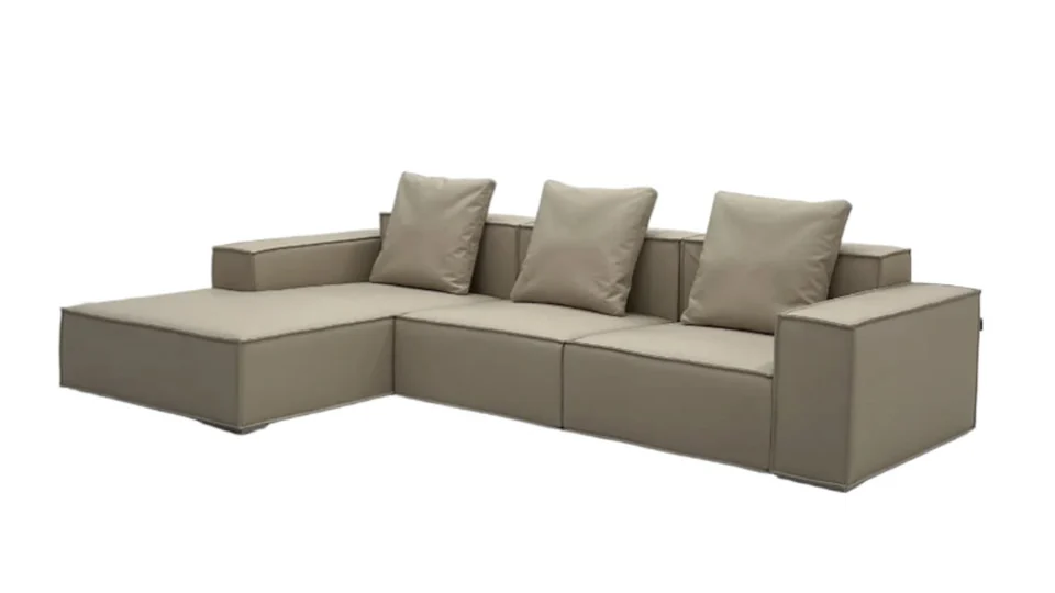 GS9067B Chaise Sectional — overview view
